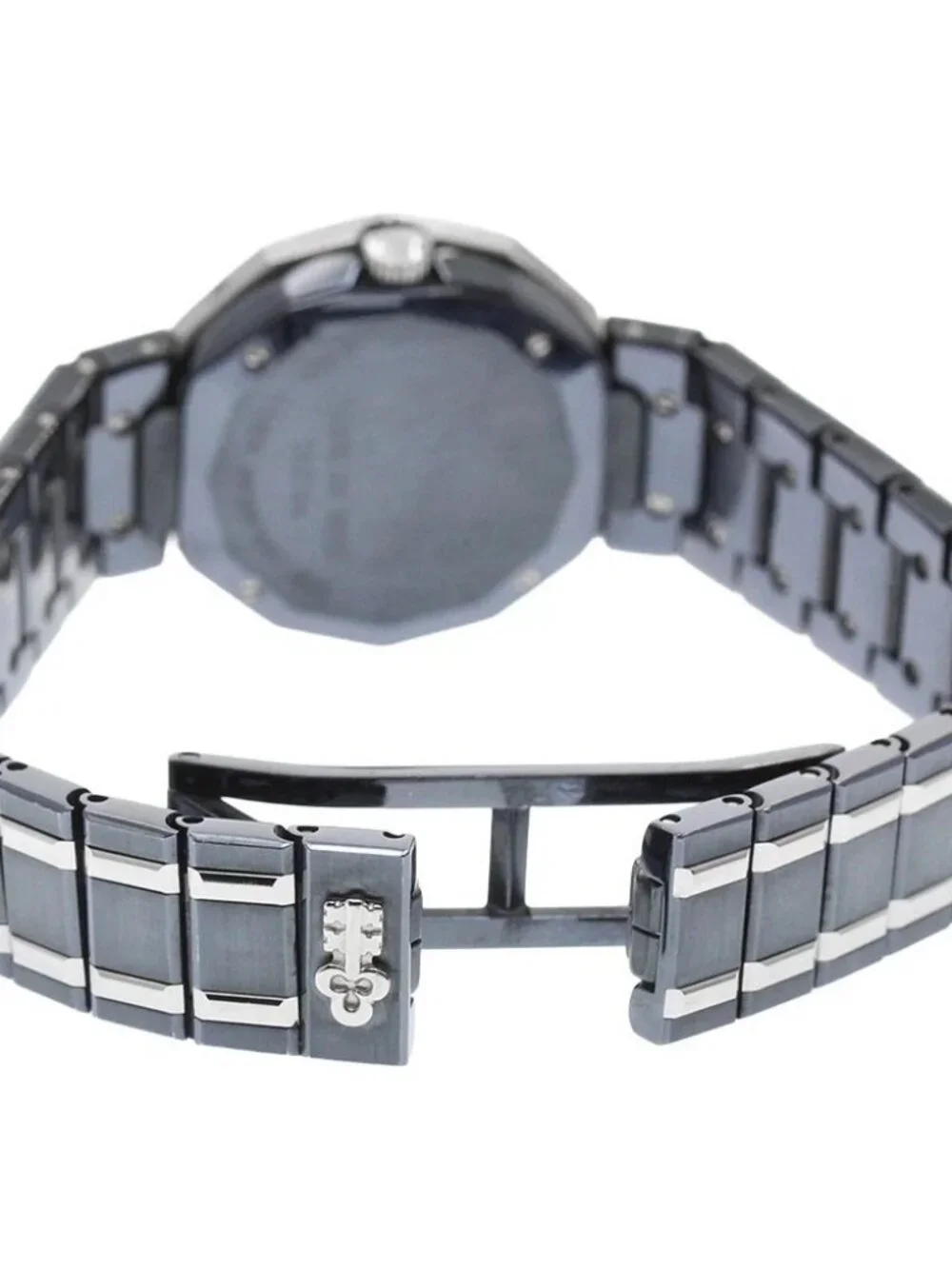 CORUM Admirals cup 39.610.30V050 Date Navy Dial Quartz Ladies Watch_965220